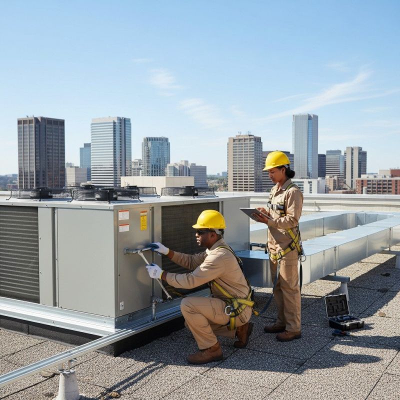 Commercial Hvac Installation detail
