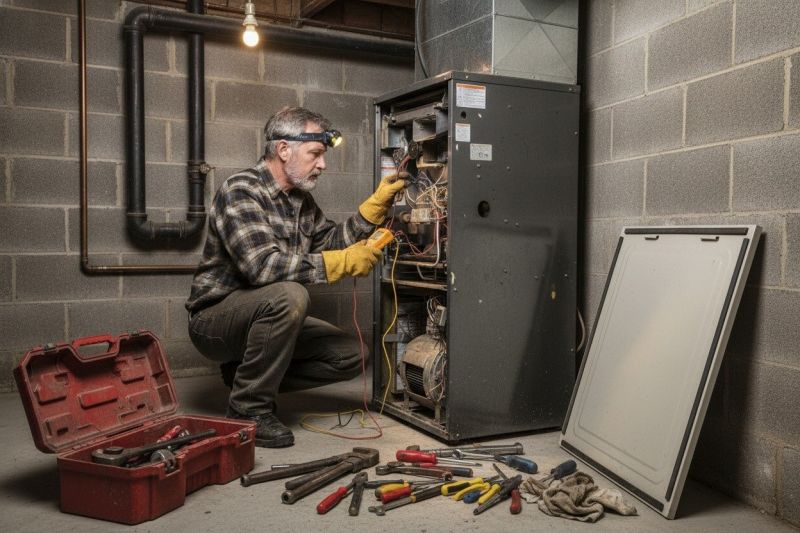 Furnace Maintenance detail