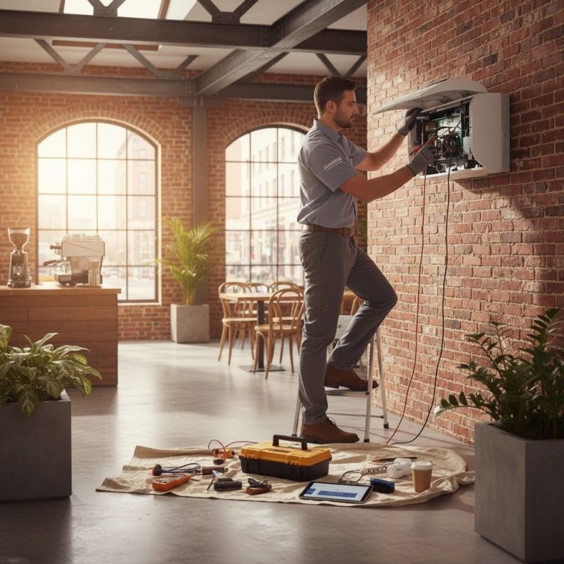 Mini Split Installation detail