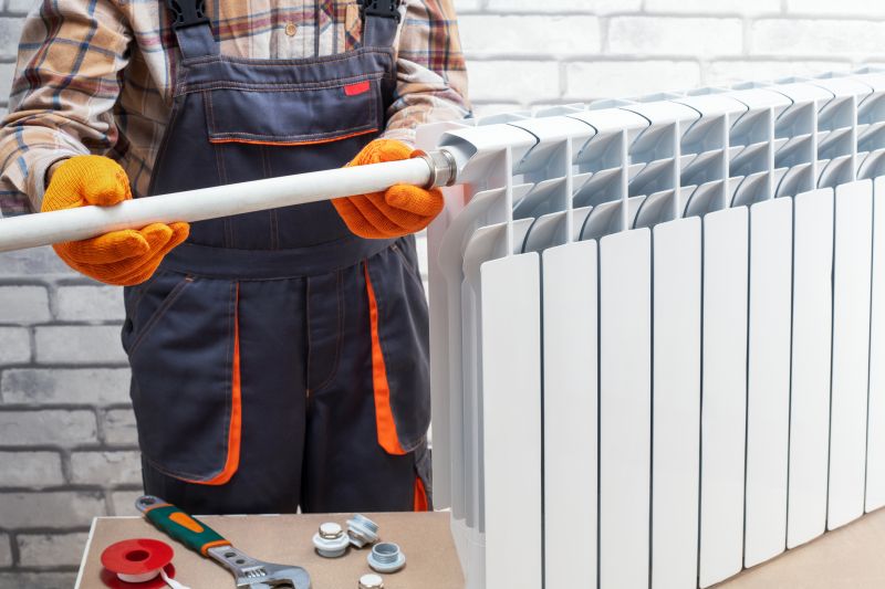 Radiator Heating Installation detail