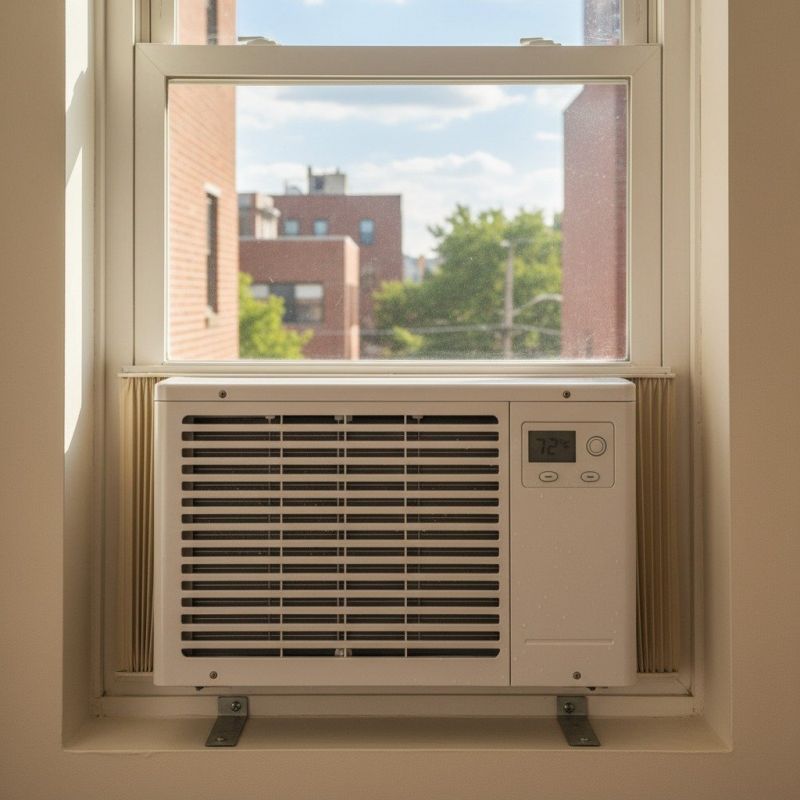 Window Air Conditioner Installation detail